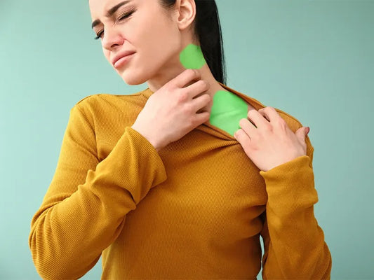 How to get temporary hair dye off from skin